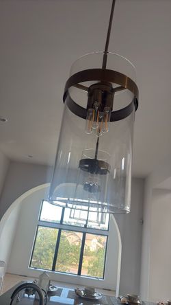 Large size Light , heavy material , with cracked glass