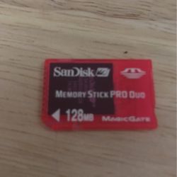 Memory stick pro duo