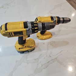 DeWalt 18V Drill Set (2 Drills + 1 Battery) – Works Good
Price: $49