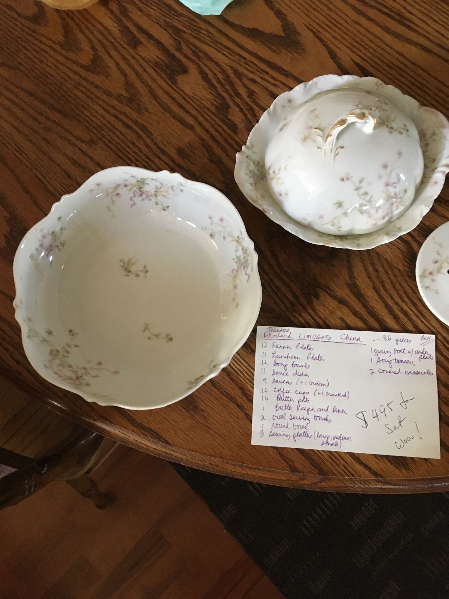 Limoges China (Theodore Havilland)