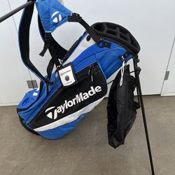 Taylormade 6-Way Stand Bag Lightweight Dual Straps With Rain Cover
