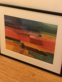 Framed Art Print- Storm Approaches by John Eaves