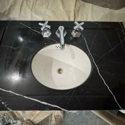Marble Vanity Top!