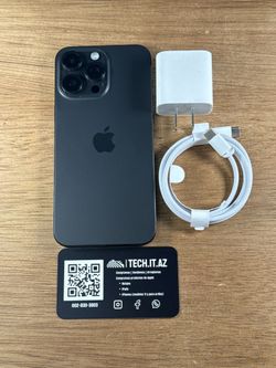 📱 iPhone 15 Pro Max | 512GB | Black Titanium | Unlocked (Any Carrier)