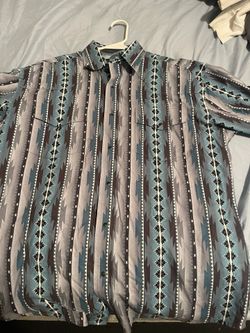 wrangler aztec long sleeve