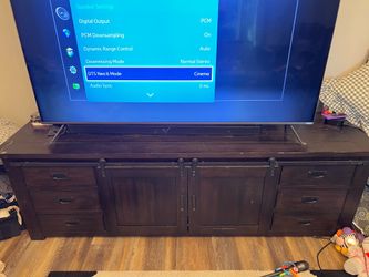 Dark tv console