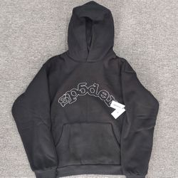 Sp5der Hoodie Black Og Logo 