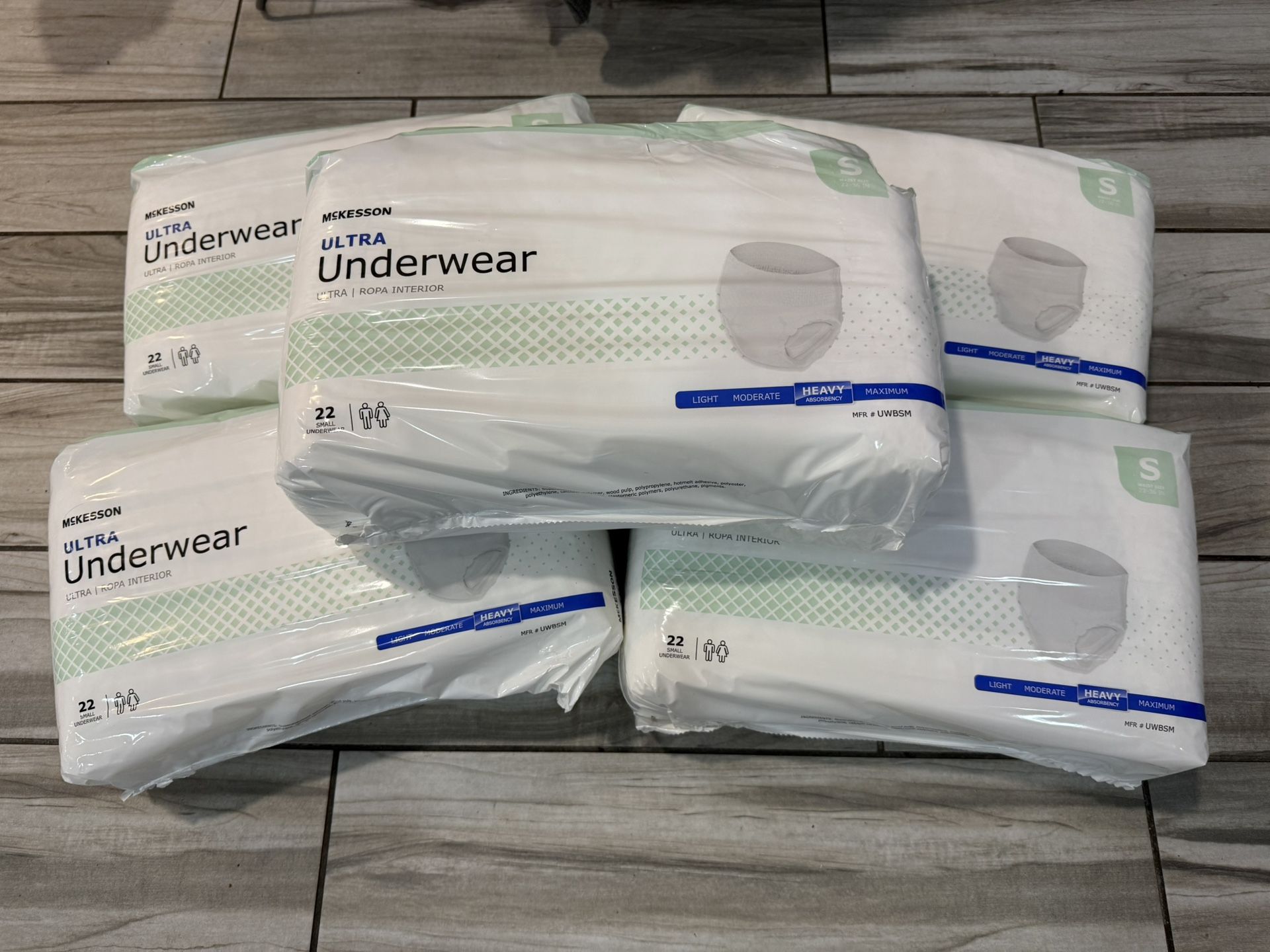 Pull Up Diaper Small Waist Size 22-36 Inches