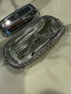 SILVER Butter Dish