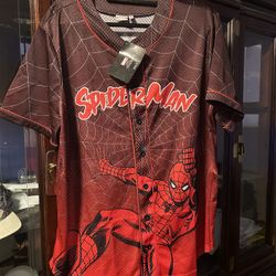 Brand New Marvel Spider-Man Jersey Xl Asking $20 Pick Up In Norcross Ga