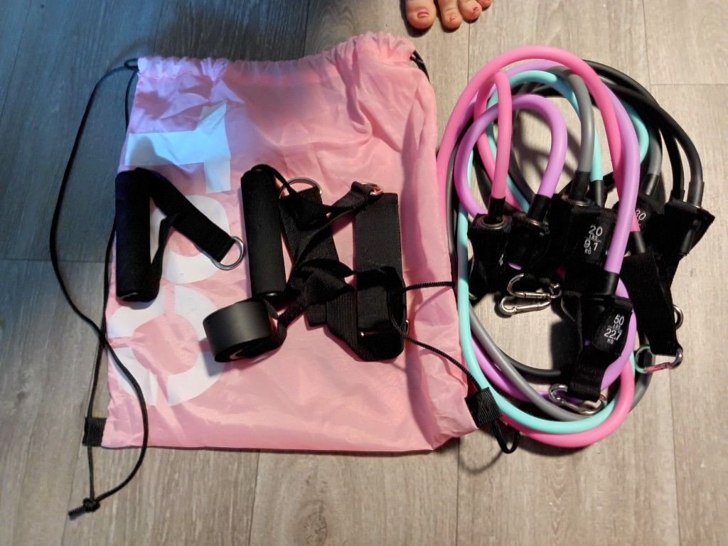 At Home Workout Resistance Bands