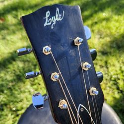 Vintage 1(contact info removed)  Lyle Drednought Acoustic Guitar