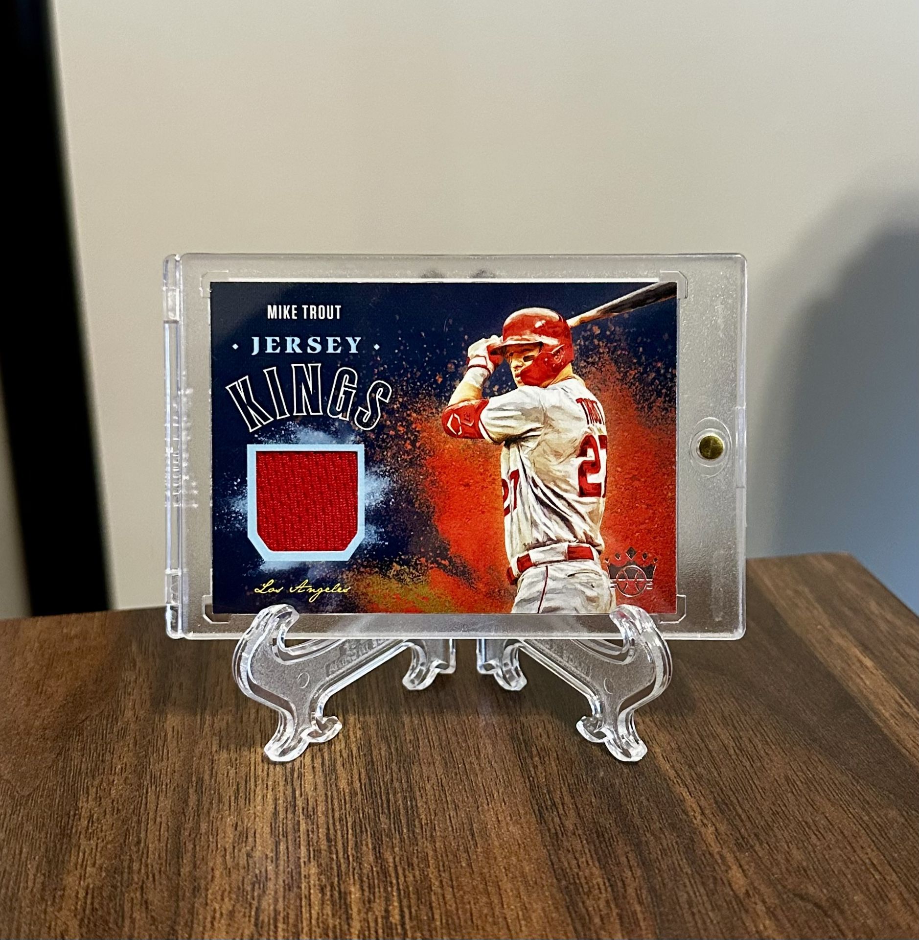 Mike Trout Jersey Card