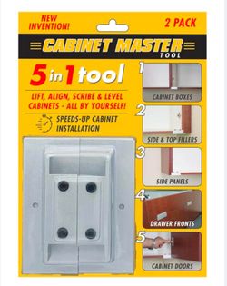 5-in-1 Cabinet Installation Jig – Heavy-Duty Aluminum