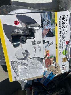 Cell phone hands-free mount for car