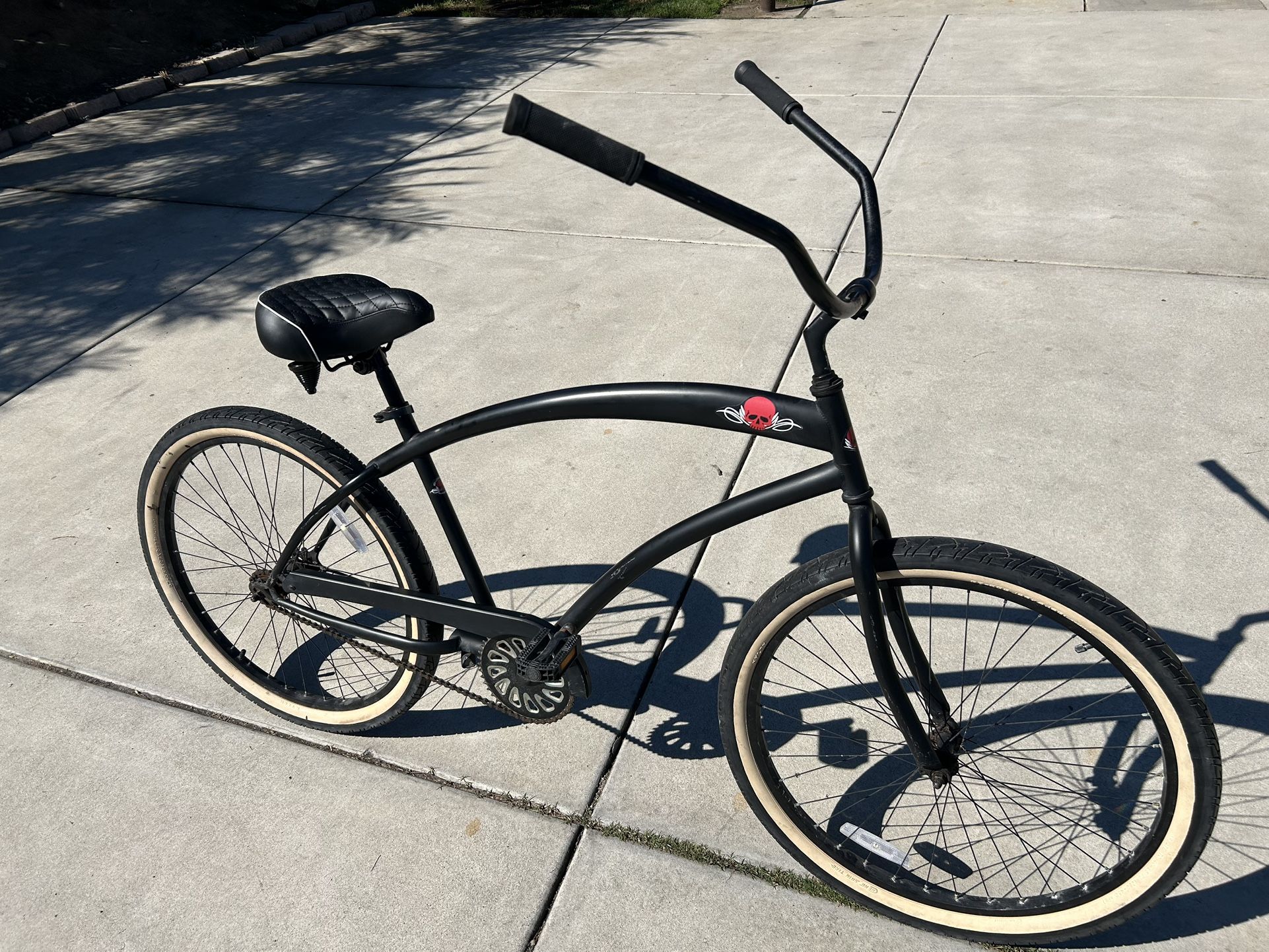 Skullxbones Single Speed Beach Cruiser