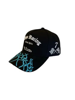 Enzo Studios Blue Flames Hat
