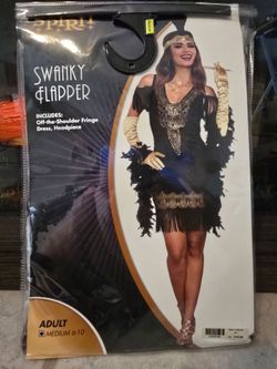 Swanky Flapper Costume Medium