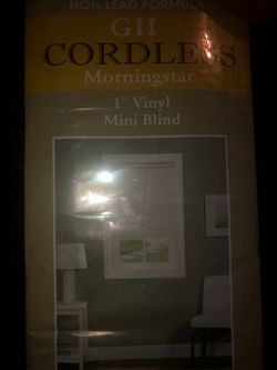 GII Morningstar Cordless 1" Vinyl Mini Blind