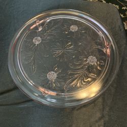 Pink depression glass