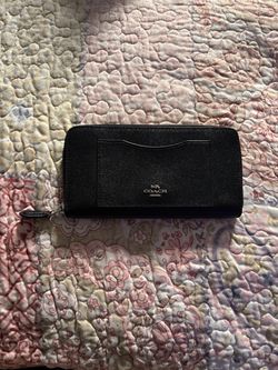 Coach Crossgrain Leather Accordion