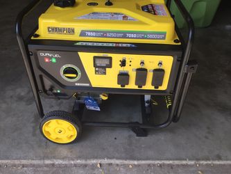 Like New Demo 7850/6250 Generator