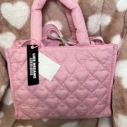 Pink heart purse 