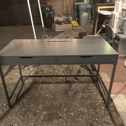 Dark Gray Alex IKEA Desk Student Work Computer Desk $220 OBO! 