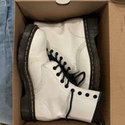 White Dr Martens