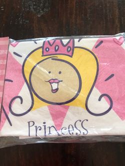 NWT Girls Custom Princess Single Pillow Case