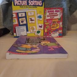 School Days Notes and Assignments, Picture Sorting Study Activities 