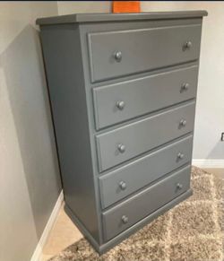 Jumbo Dresser 5 Drawers 100% Pinewood 🌲