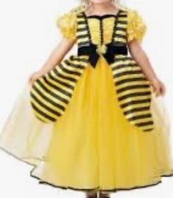 Girls Bumblebee Princess Halloween Costume Dress