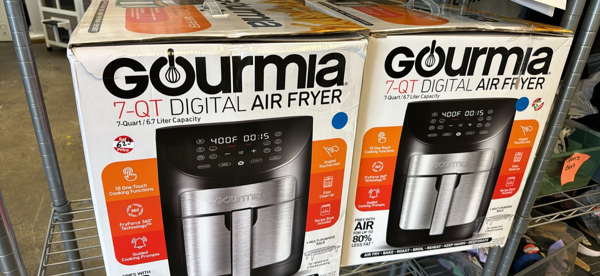 Air Fryers $62.99 Each