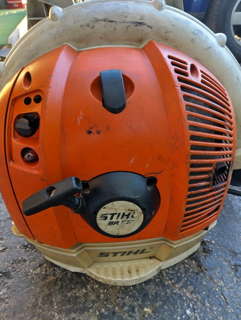 Backpack Blower STIHL BR 550, it Works Fine  $250  Price Negotiable 
