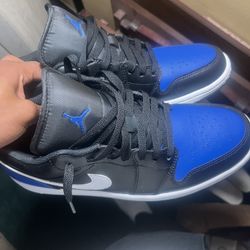 Blue Jordan 1 Lows