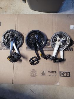 Various  Bike Cranks
