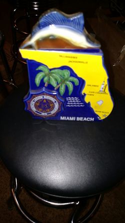 Miami Beach liquor bottle