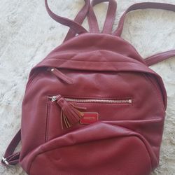 Girls red Backpack 