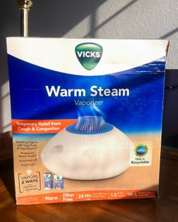 Vicks Steam Vaporizer New (Pick Up in Cedar Park)