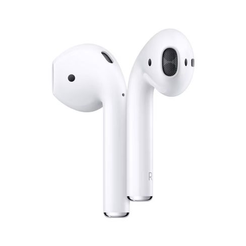 Apple A1602 2nd Gen Wireless Bluetooth AirPods White with Charging Case & Cover