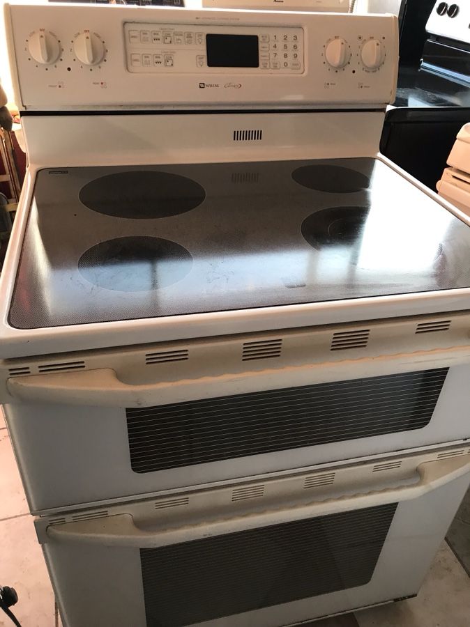 Maytag Gemini Double oven Gas stove