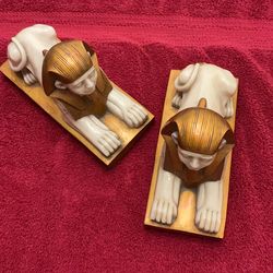 2 Egyptian SPHINXES