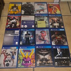 PlayStation 4 Video Game Collection PS4
