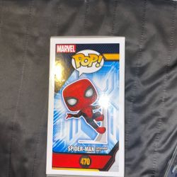 Spider Man Upgraded Suit Pop 470