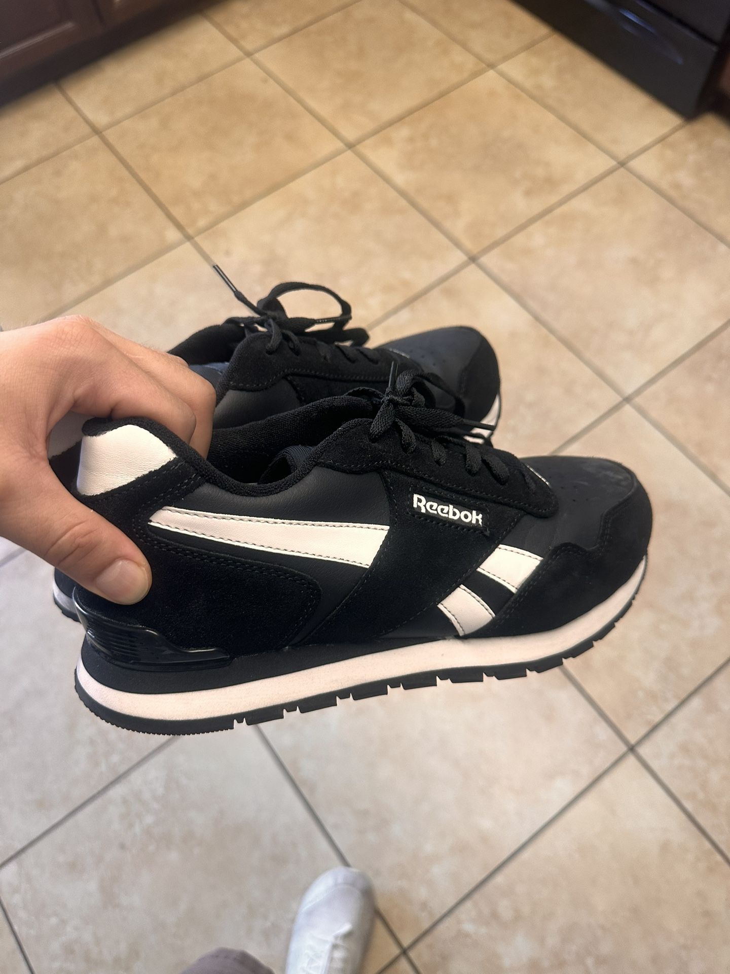 Reebok Hard Plastic Toe Box Shoes