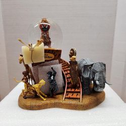 Disney Lion King Broadway Snow Globe Music Box New In Box