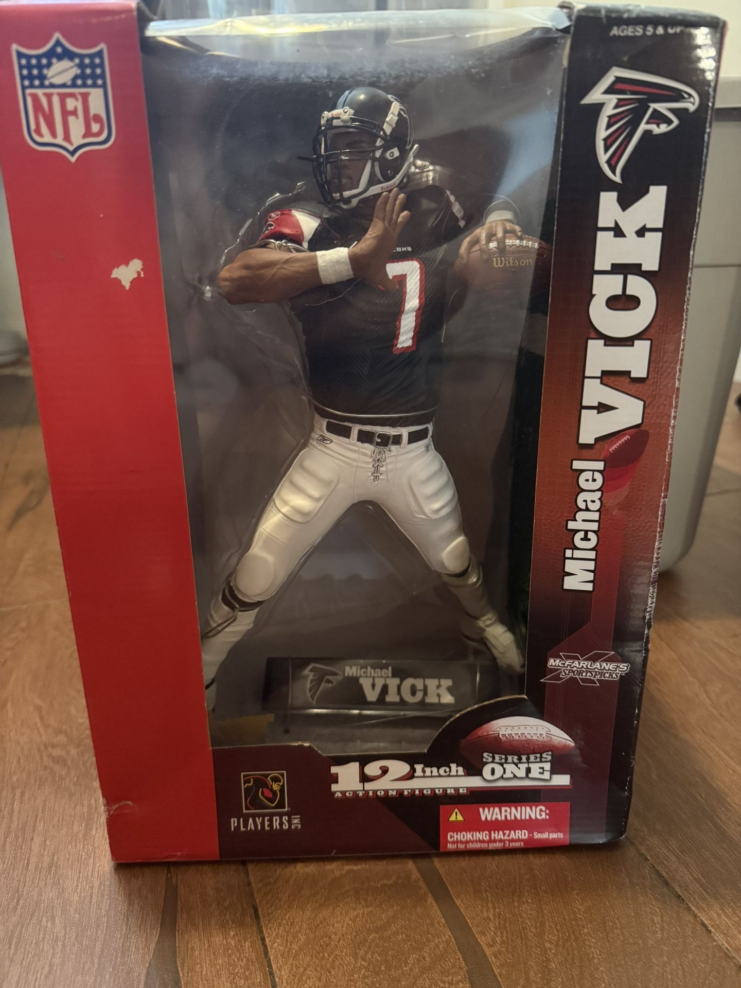Michael Vick Atlanta Falcons 12 Inch Series 1 McFarlane Figure NFL 2003