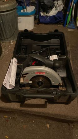 Craftsman 12amp Electric 71/4-in Circular Saw W/ Case