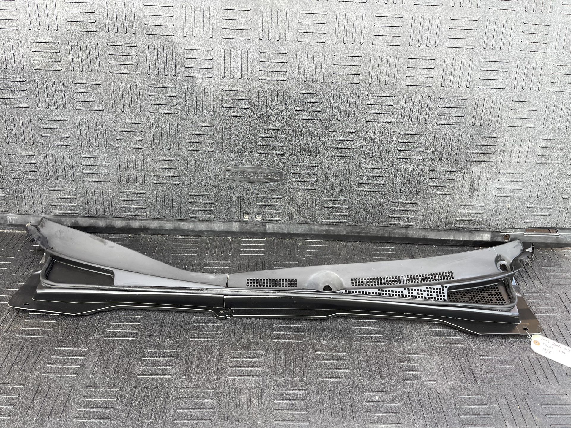  2005 HONDA CIVIC Coupe FRONT WINDSHIELD TOP COWL VENT PANEL GRILLE TRIM